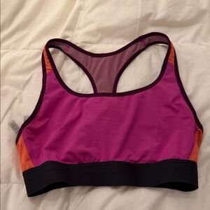 Victoria's Secret Fuchsia and Tangerine Sports Bra